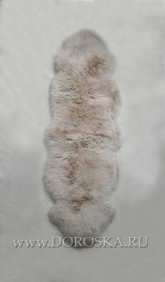 Овчина новозеландская бежевая 185 х 55 см