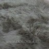 Овчина двушкурная цвет серая 185 х 55 см   