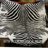 Шкура зебры черно-белая S 1 